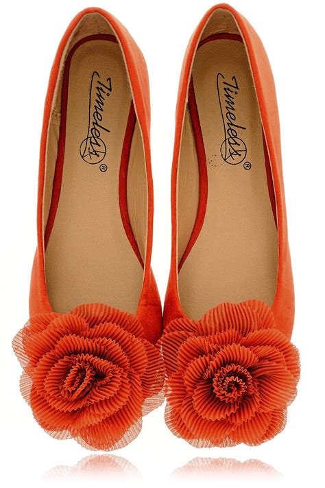 orange YVES SAINT LAURENT Women Shoes 